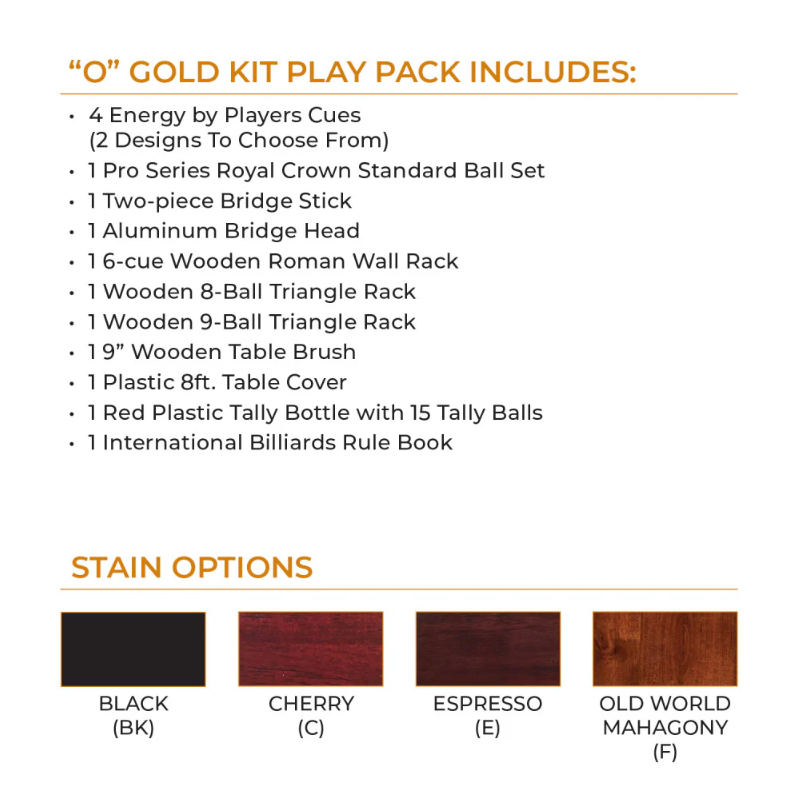 ชุดเล่นพูล BRUNSWICK CUE AND CASE GOLD PLAY PACK_2
